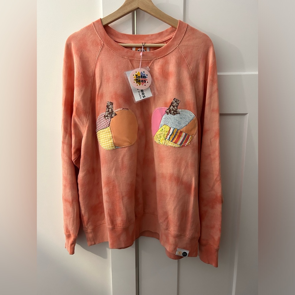 NWT - Tees Pumpkin Sweater - Size Large
